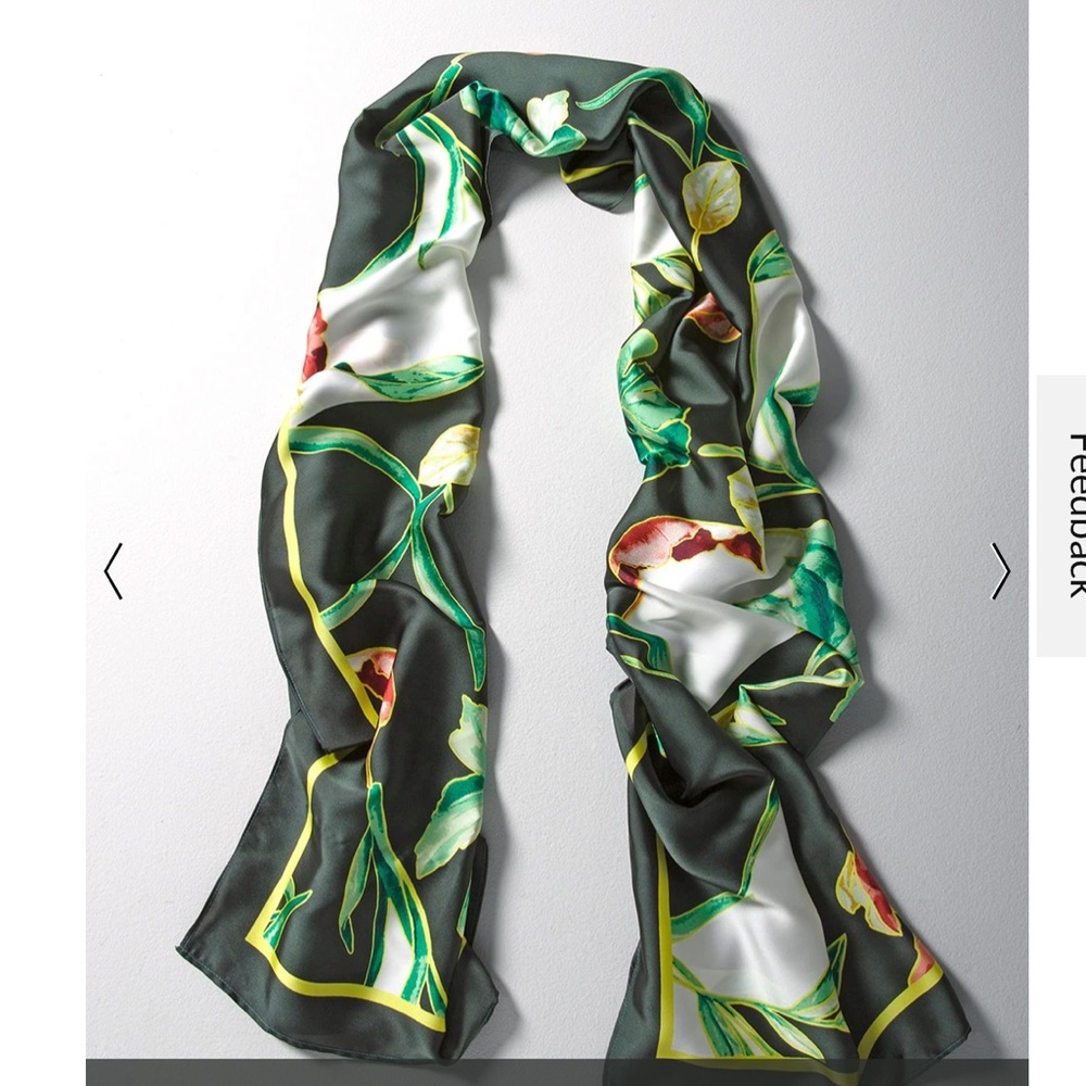 Autumn Leaves Spruce Scarf